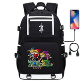 The Legends Of Zelda Backpack With USB Charging Port